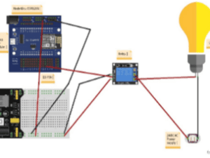 Smart lamp with ESP8266