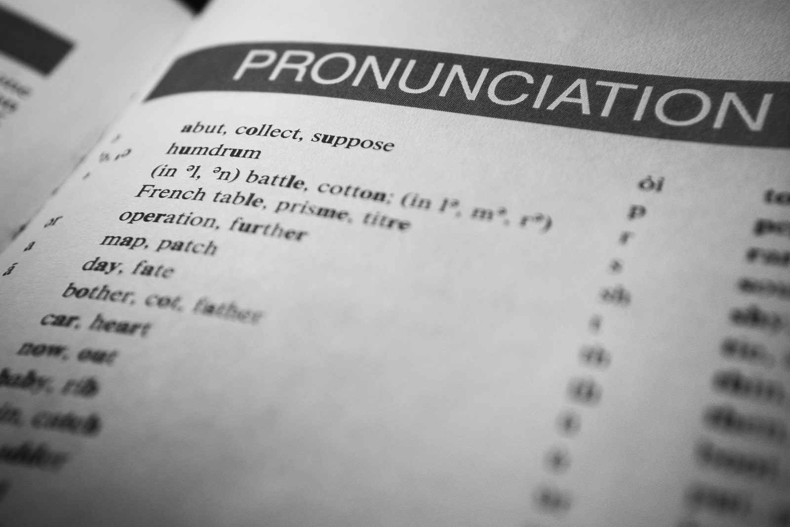 Improving Your English Pronunciation