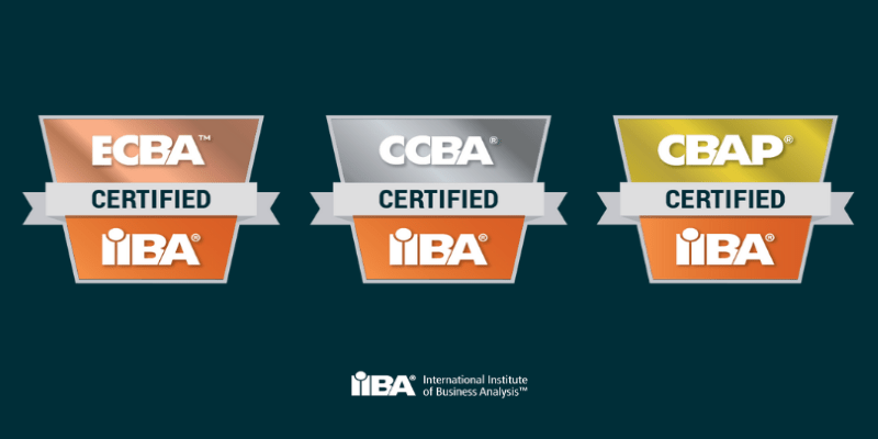 CBAP CCBA ECBA Business Analysis Certification v3