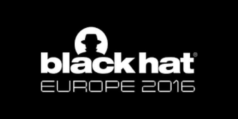 Black Hat Europe 2016 part 1
